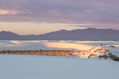 Sunrise at White Sands National Monument - NM