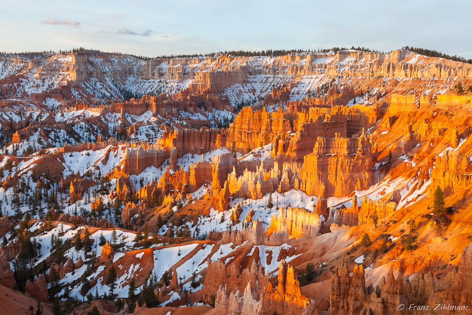 Sunrise at Bryce Canyon