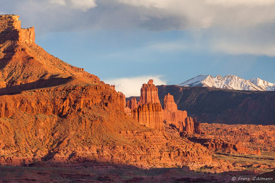 Fisher Towers near Moab