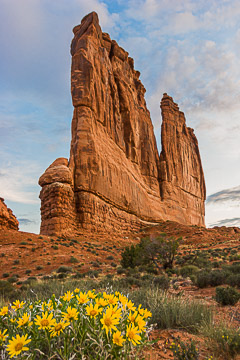 Courthouse Towers  - Arches NP