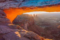 Mesa Arch Sunrise - Canyon Lands NP