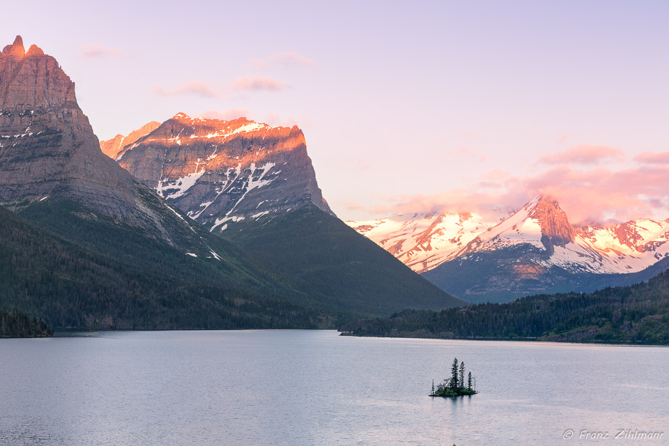 St Mary Lake/Wild Goose Island - Glacier NP