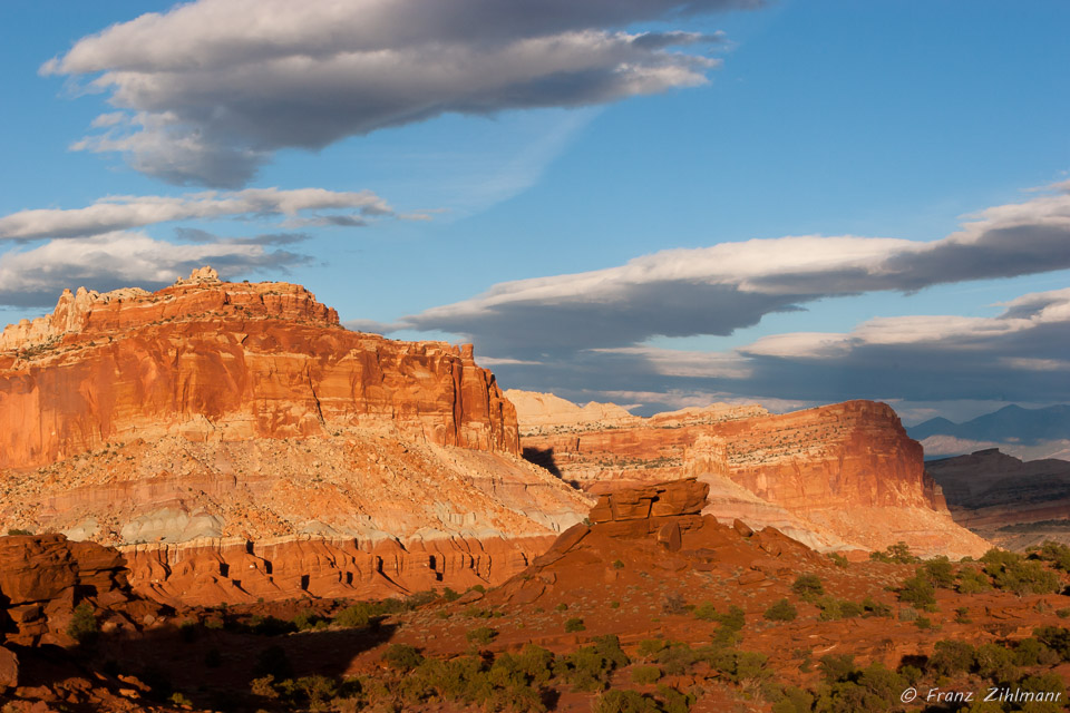 Scene on Panorama Point - Capitol Reef NP