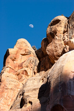 Moonrise in Capitol Reef National Park