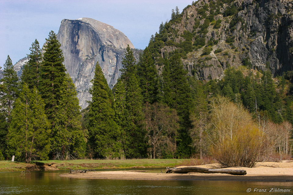 Half Dome, Yosemite National Park (From Big Oak Flat Rd)