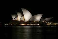 Sidney Opera House at Night